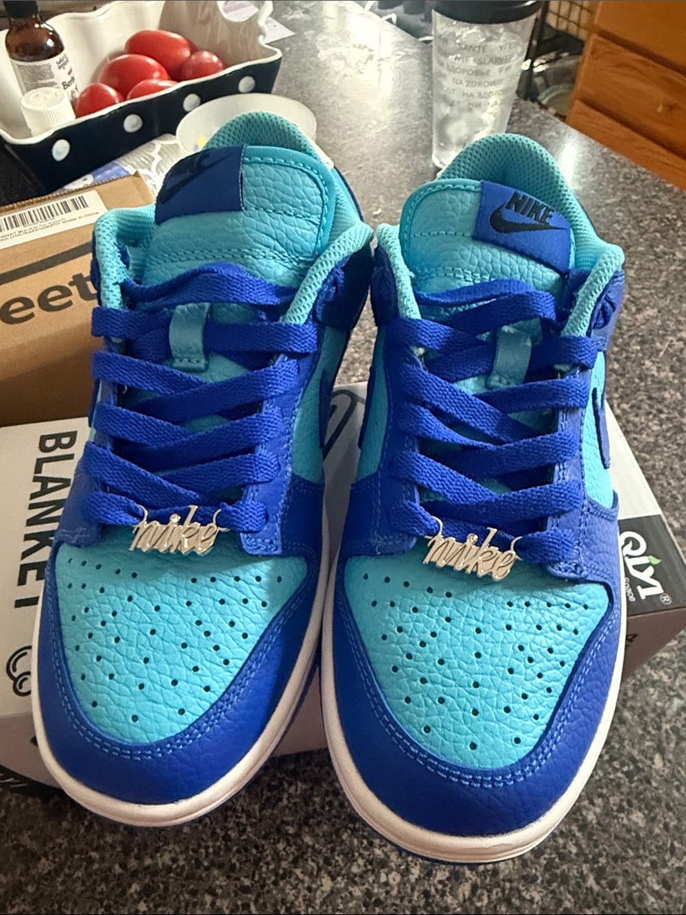 Nike dunks low custom color